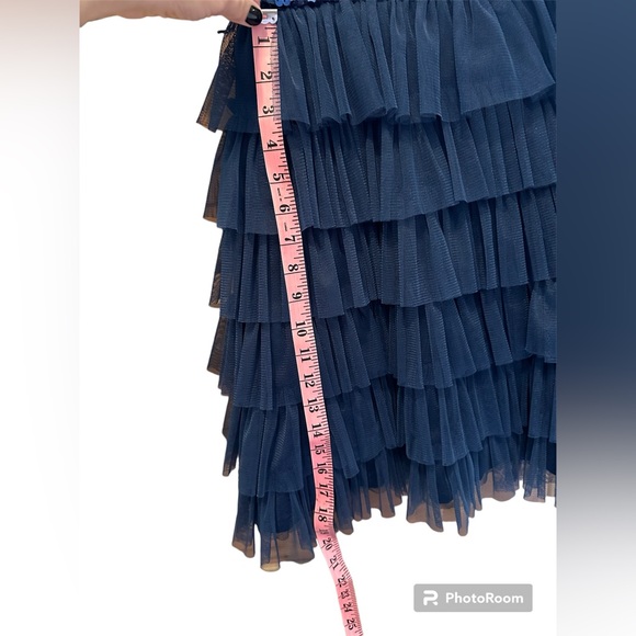 UEC- Inspire Me Navy Blue sequined dress in Size 9 - Picture 4 of 8